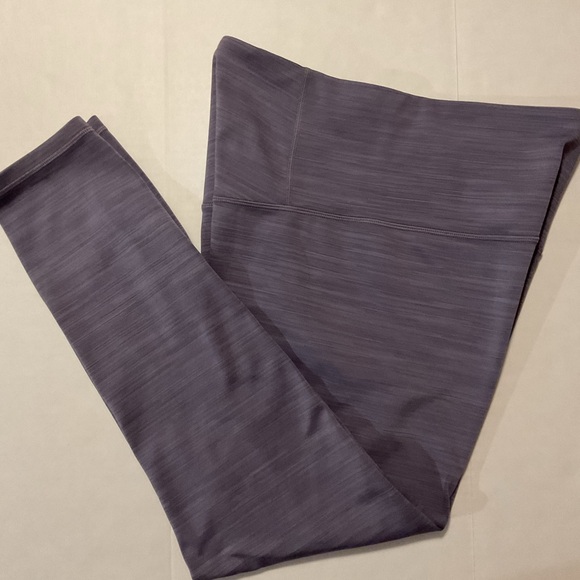 Athleta Elation Space Dye 7/8 Tight Leggings Violet High Rise - Picture 10 of 13